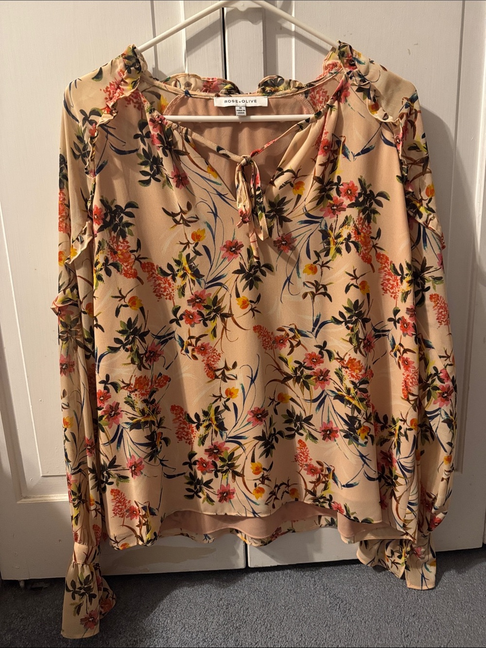 Rose & Olive Women's Floral Blouse